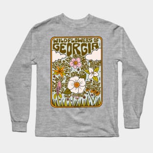 Georgia Wildflowers Long Sleeve T-Shirt